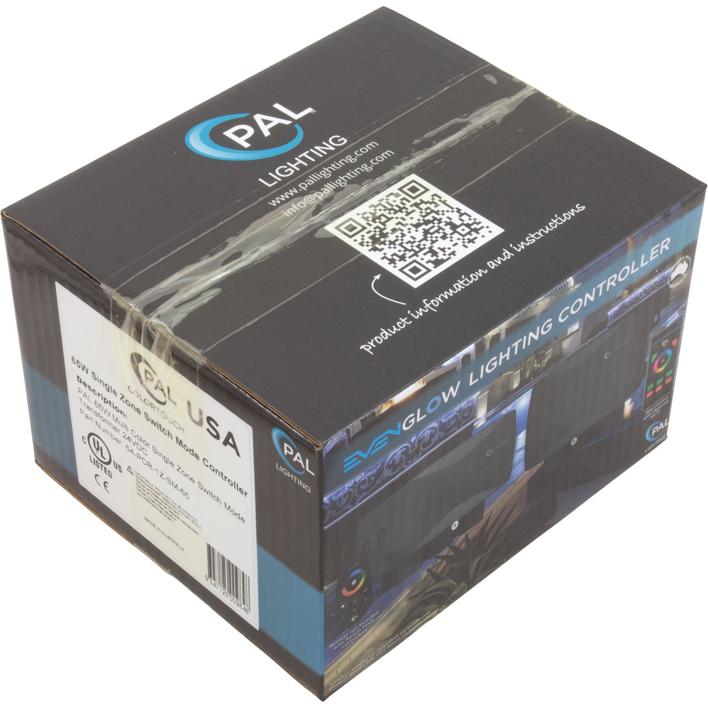 Contrôle de mode de commutation de zone unique multicolore PAL 65 W Xformer 24 V CC