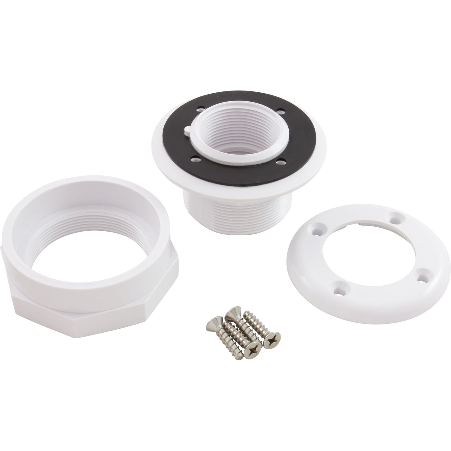 Inlet Fitting, 3"hs, 1-1/2"fpt x 1-1/2"fpt, w/Locknut
