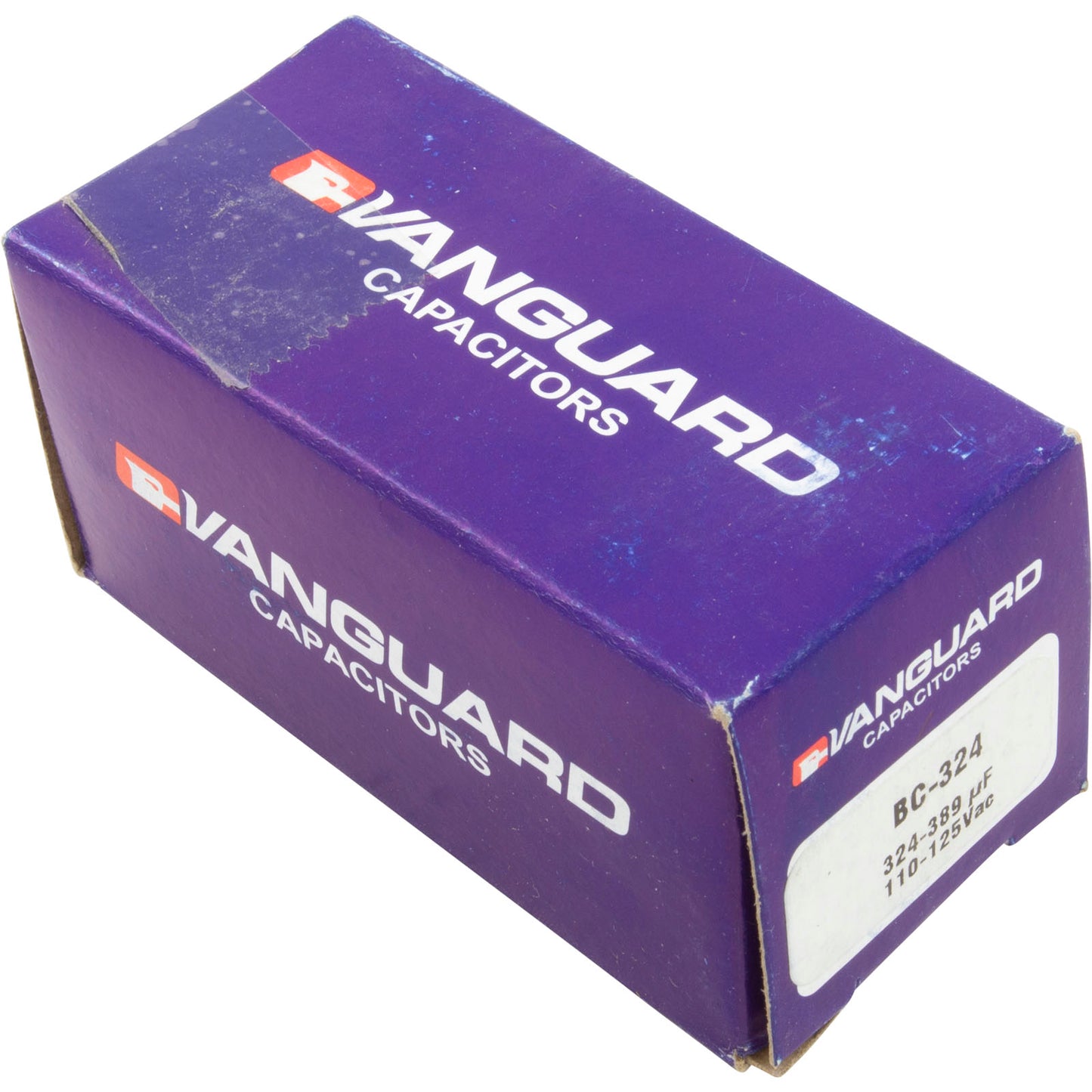 Condensador de arranque, 324-388 MFD, 115 V, 1-7/16" x 2-3/4"