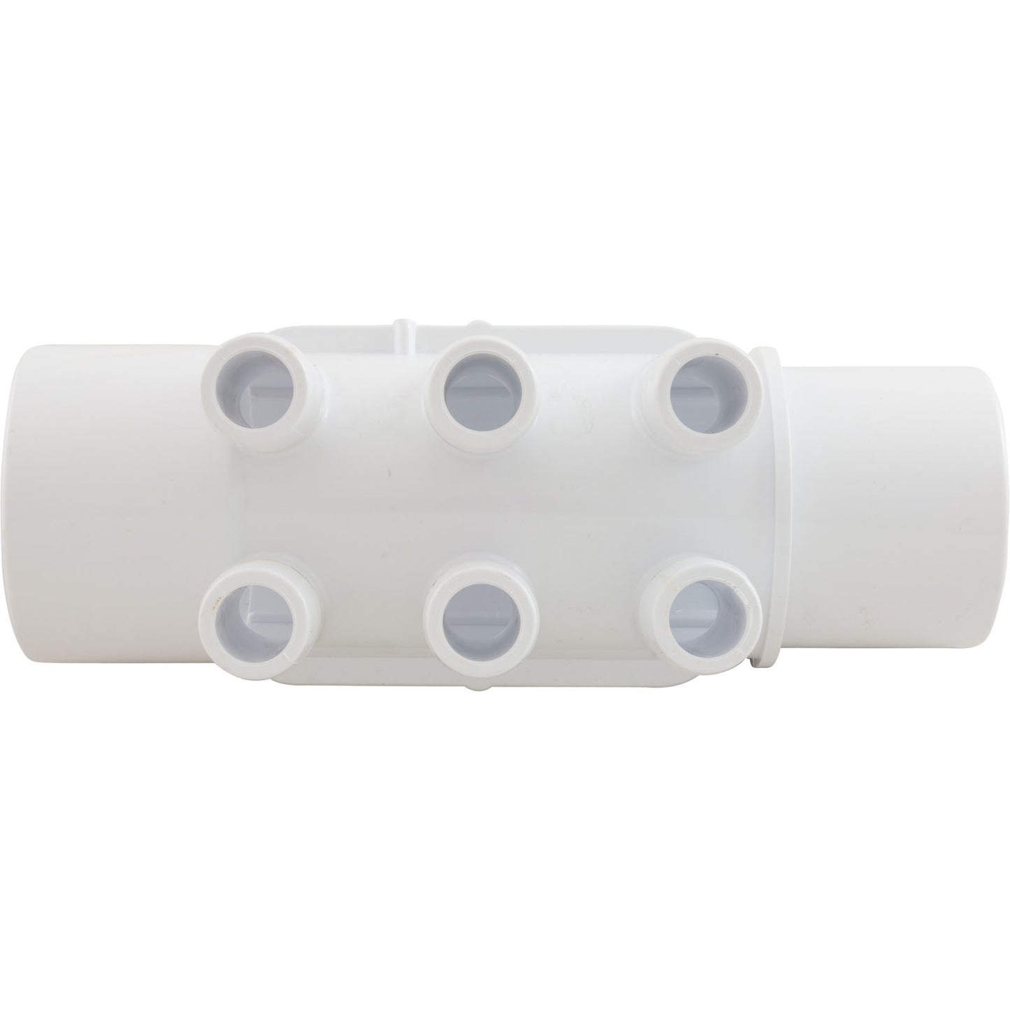 Manifold, 3/4"b, 6 Port, Flow Thru, 2"s x 2"spg, SP