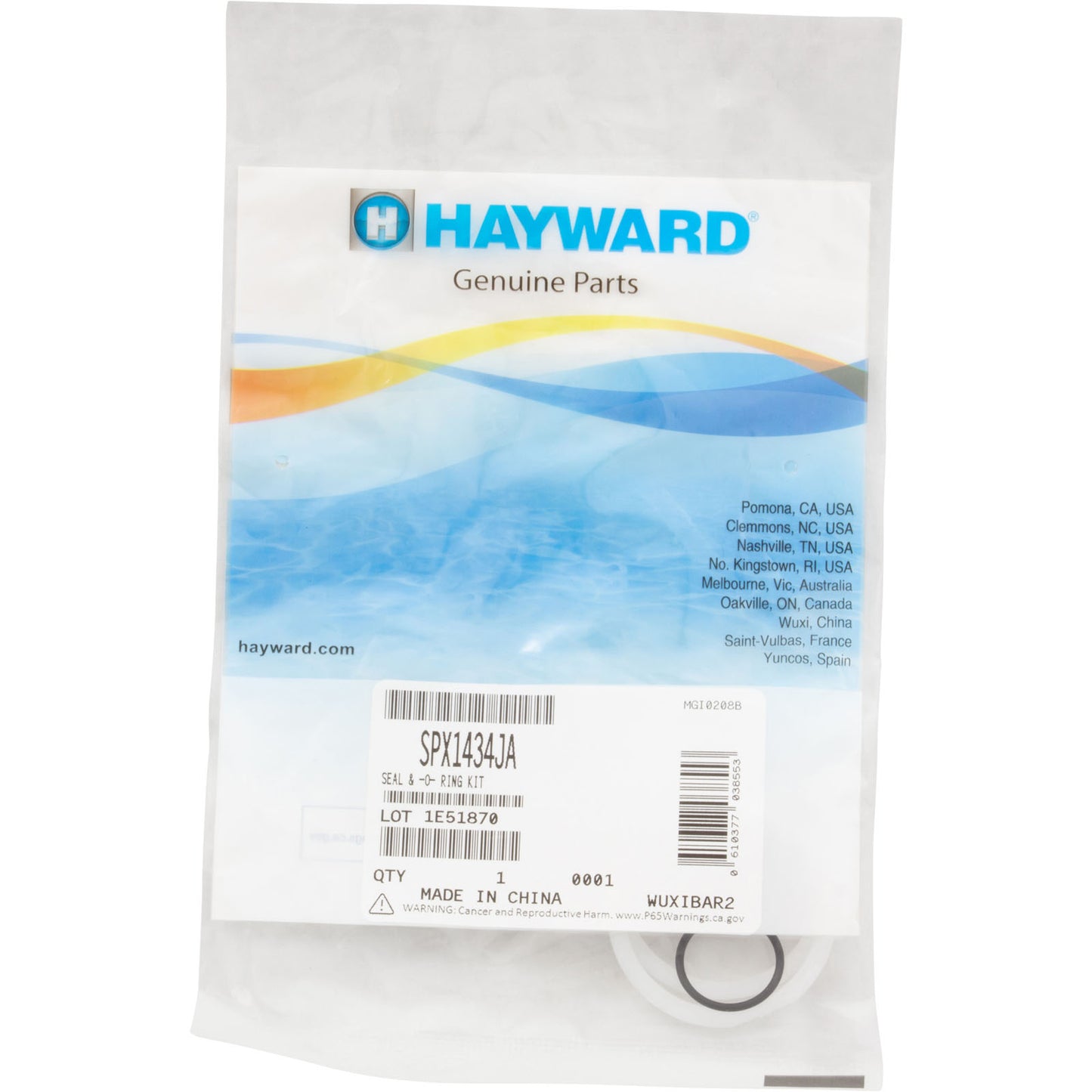 Gasket/O-Ring Kit, Hayward Jet Air III