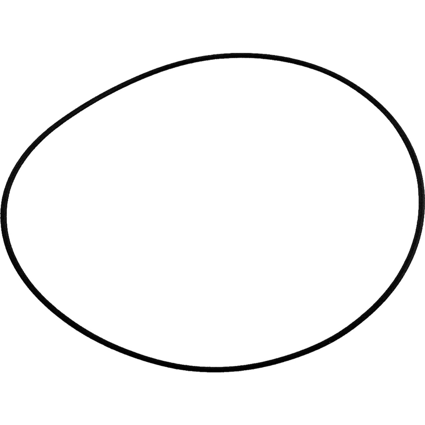 Junta tórica, Buna-N, 5-3/4" de diámetro interior, sección transversal de 3/32", genérica