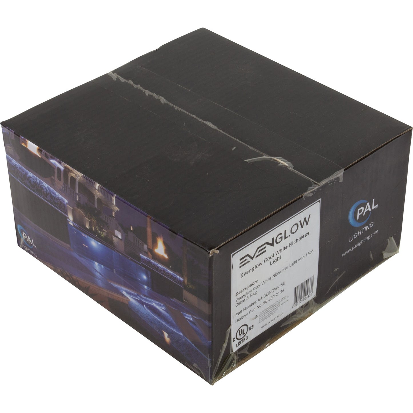 PAL EvenGlow Nicheless Light, 12vdc, Cool White, 150ft Cable