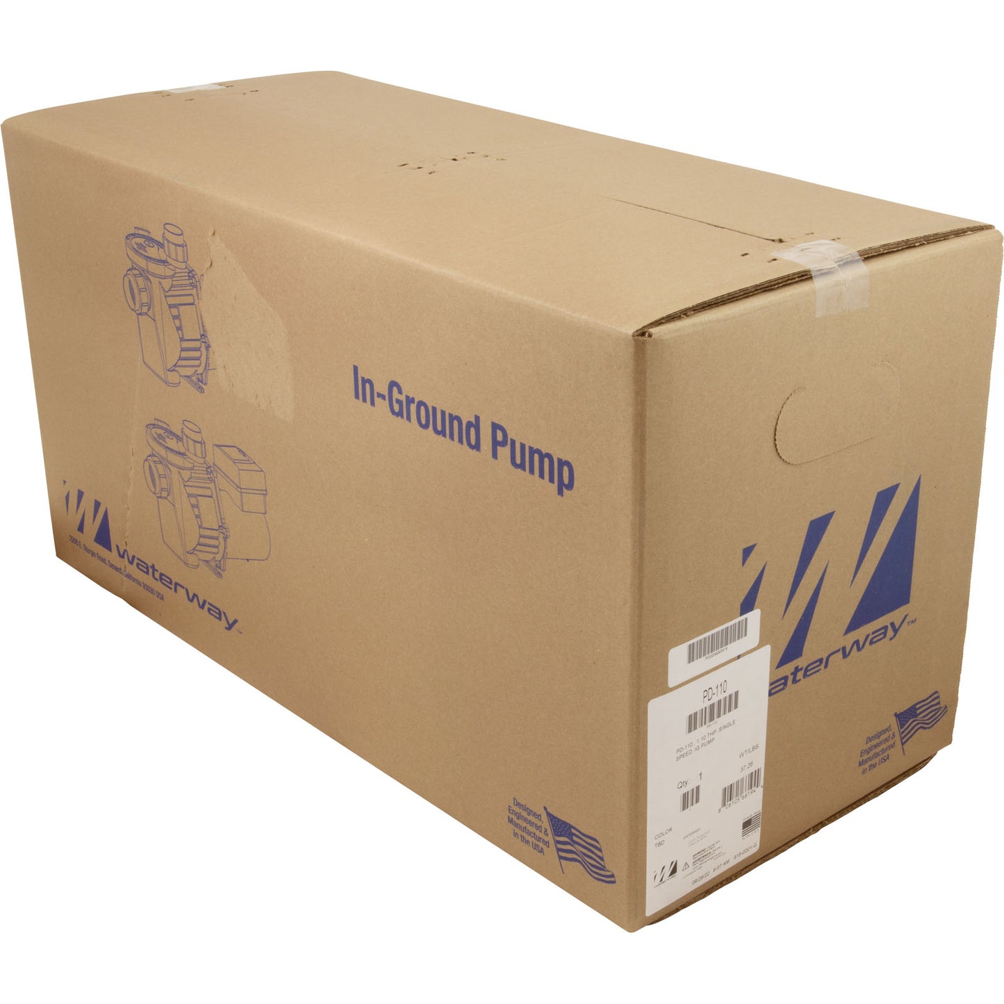 Pump, Waterway Power Defender PD-110, 1.1hp, 115/230v, 1-Spd