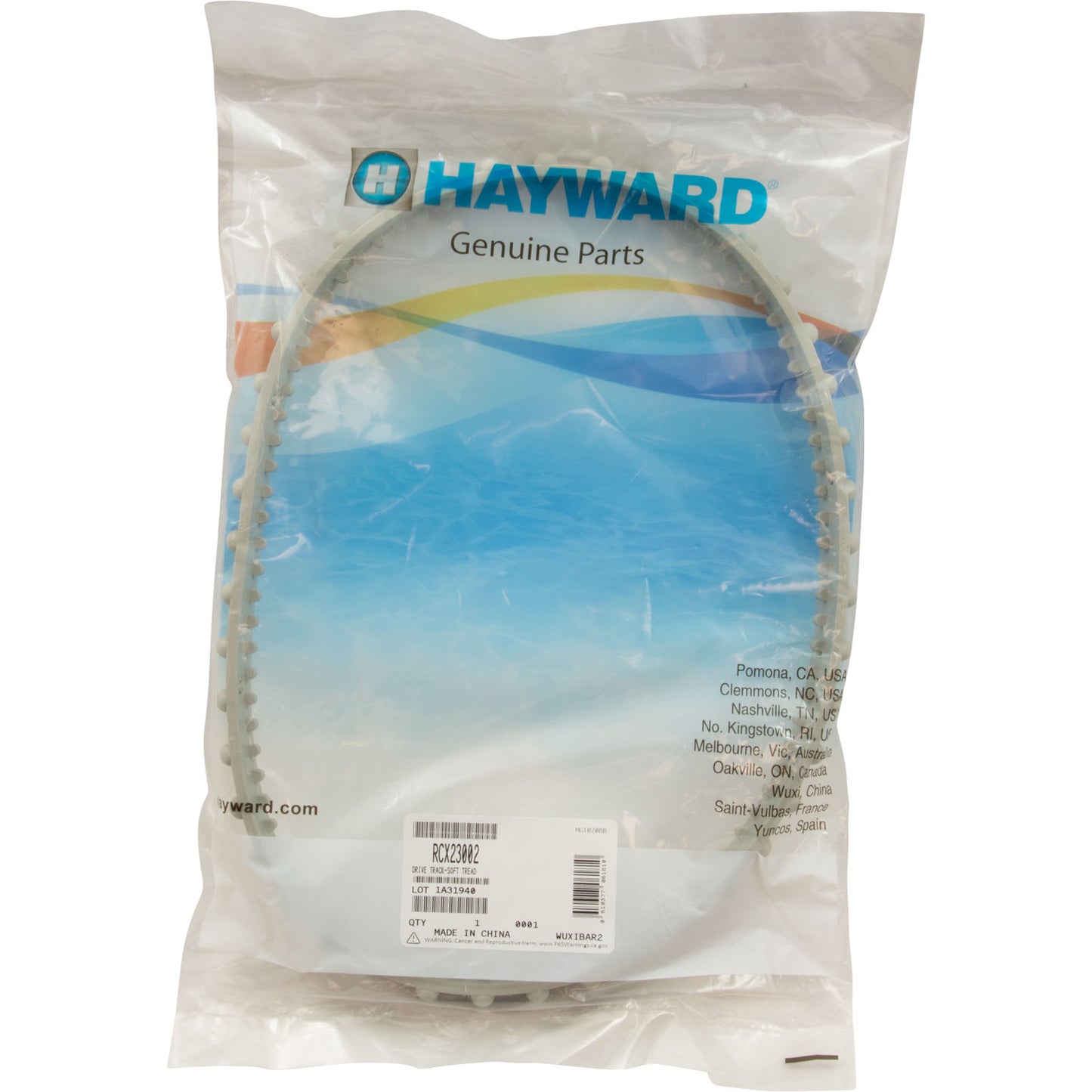 Drive Track, Hayward TigerShark/SharkVAC, Soft Tread