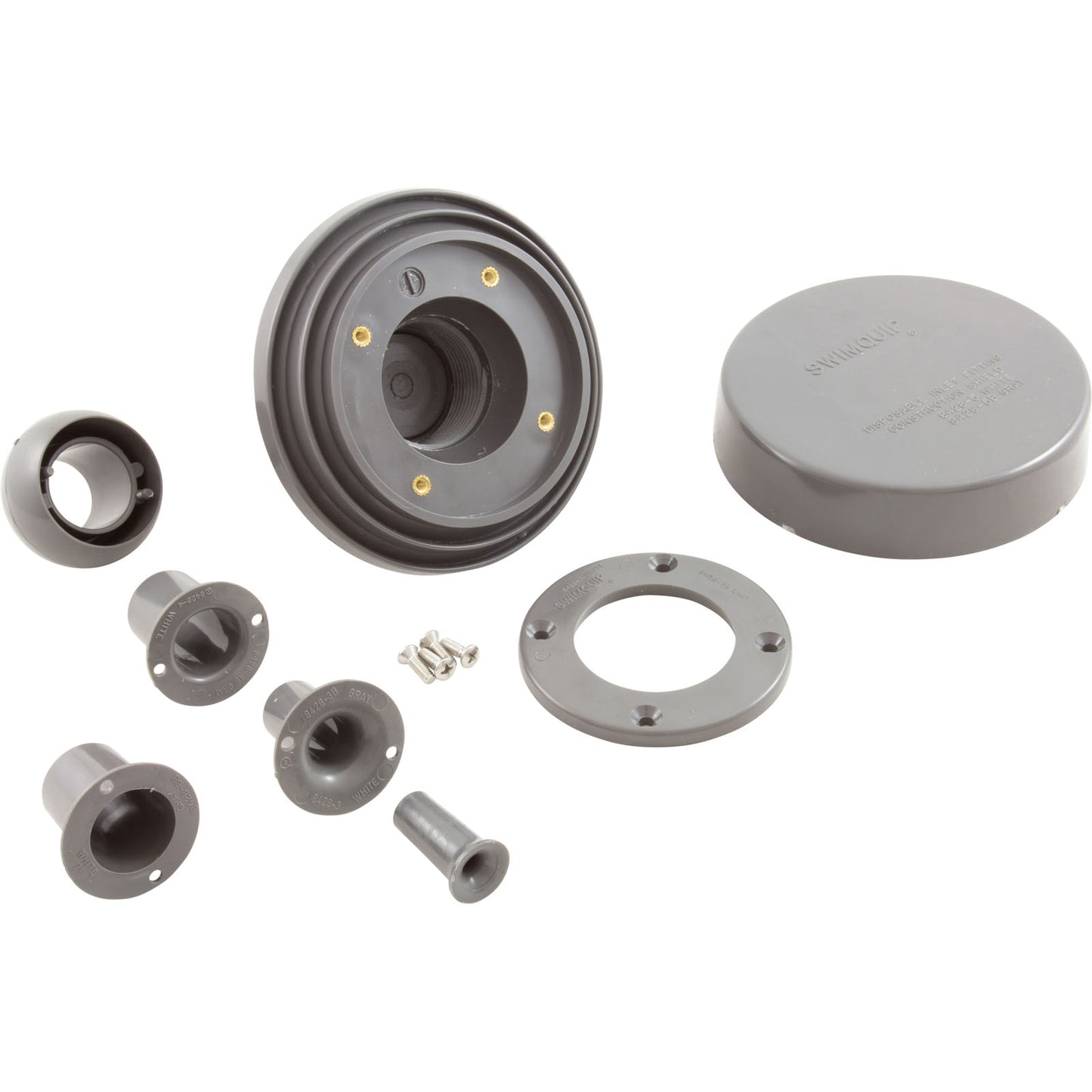 Inlet Eyeball 1.25" Gray