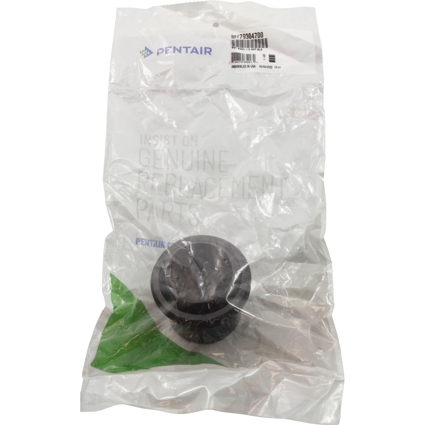 Cuerpo giratorio 1,5 NPT negro