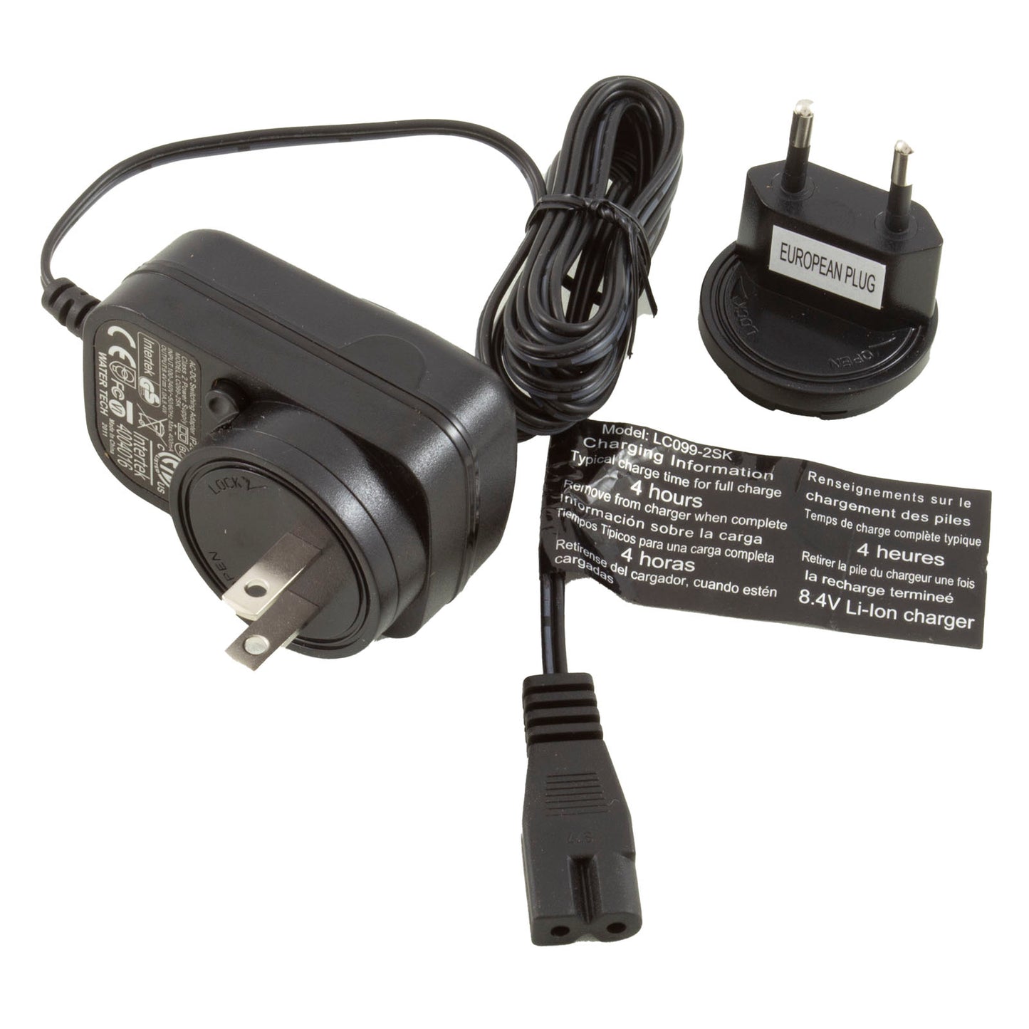 Sealed Motor Box, Water Tech Cleaners, 7.4v Li, w/Wall Charger