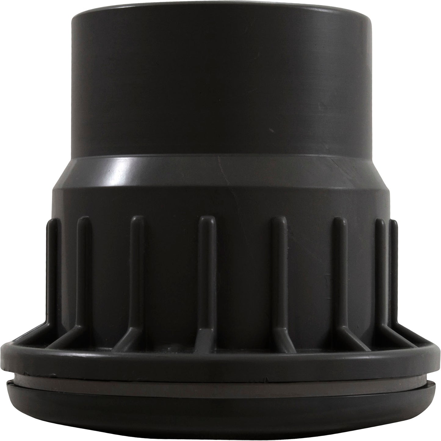 Fiberglass Wall Fitting With Eyeball, Black