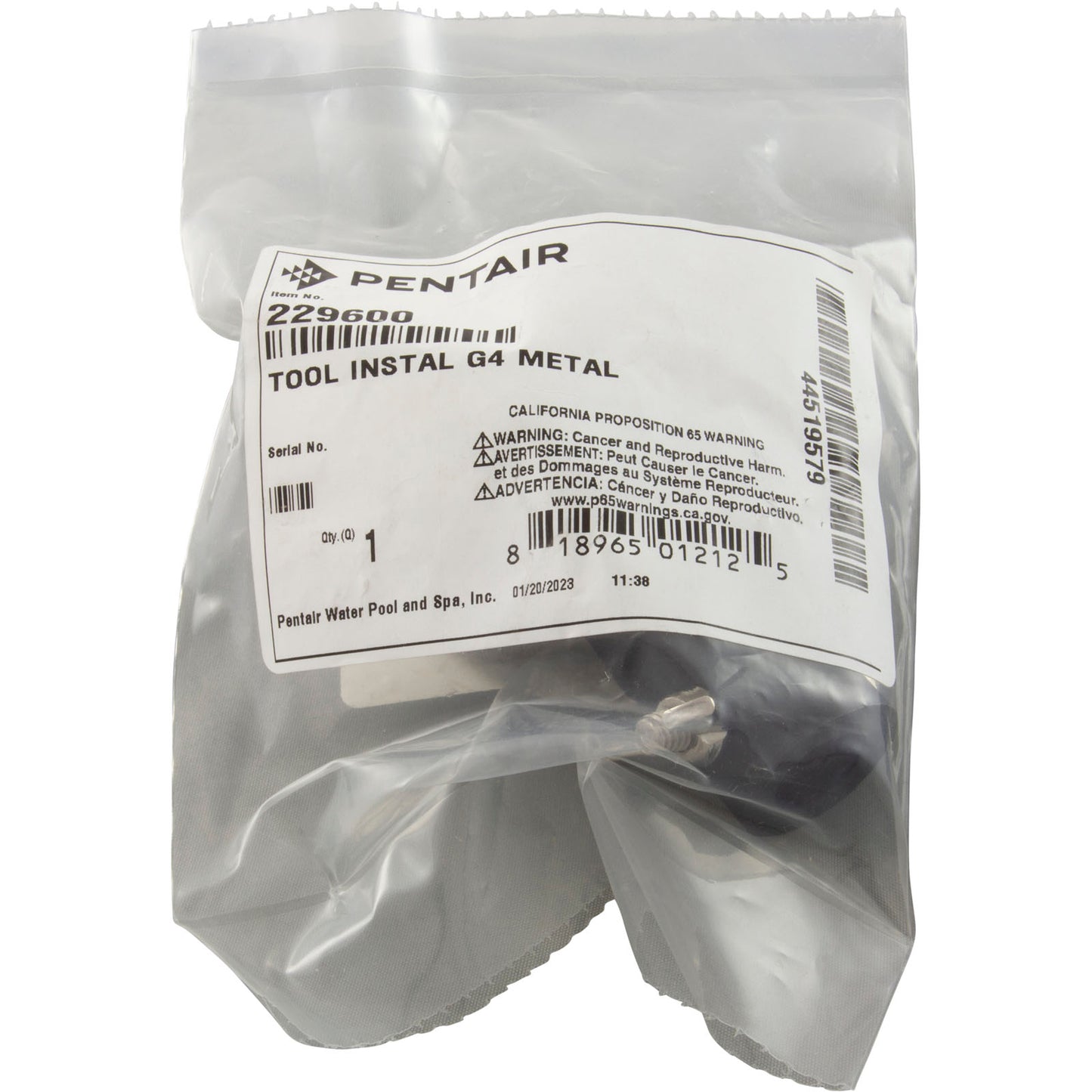 Tool Install G4 Metal