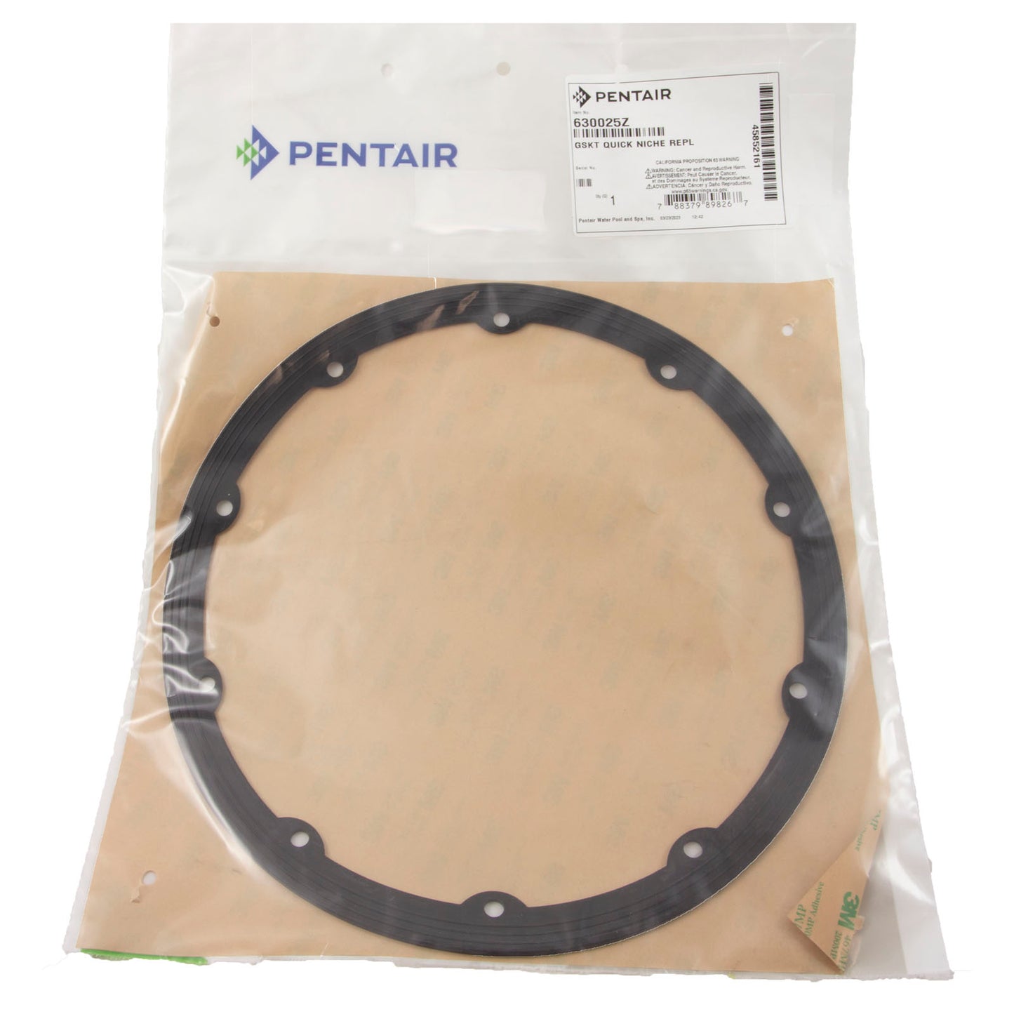 Gasket, Pentair QuickNiche, 10-Hole