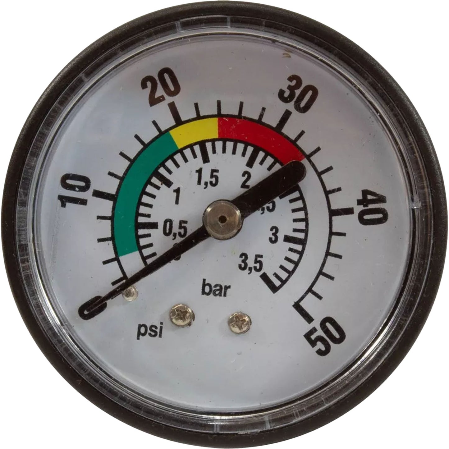 Pressure Gauge, Astral, 1/8" mpt, 0-50psi