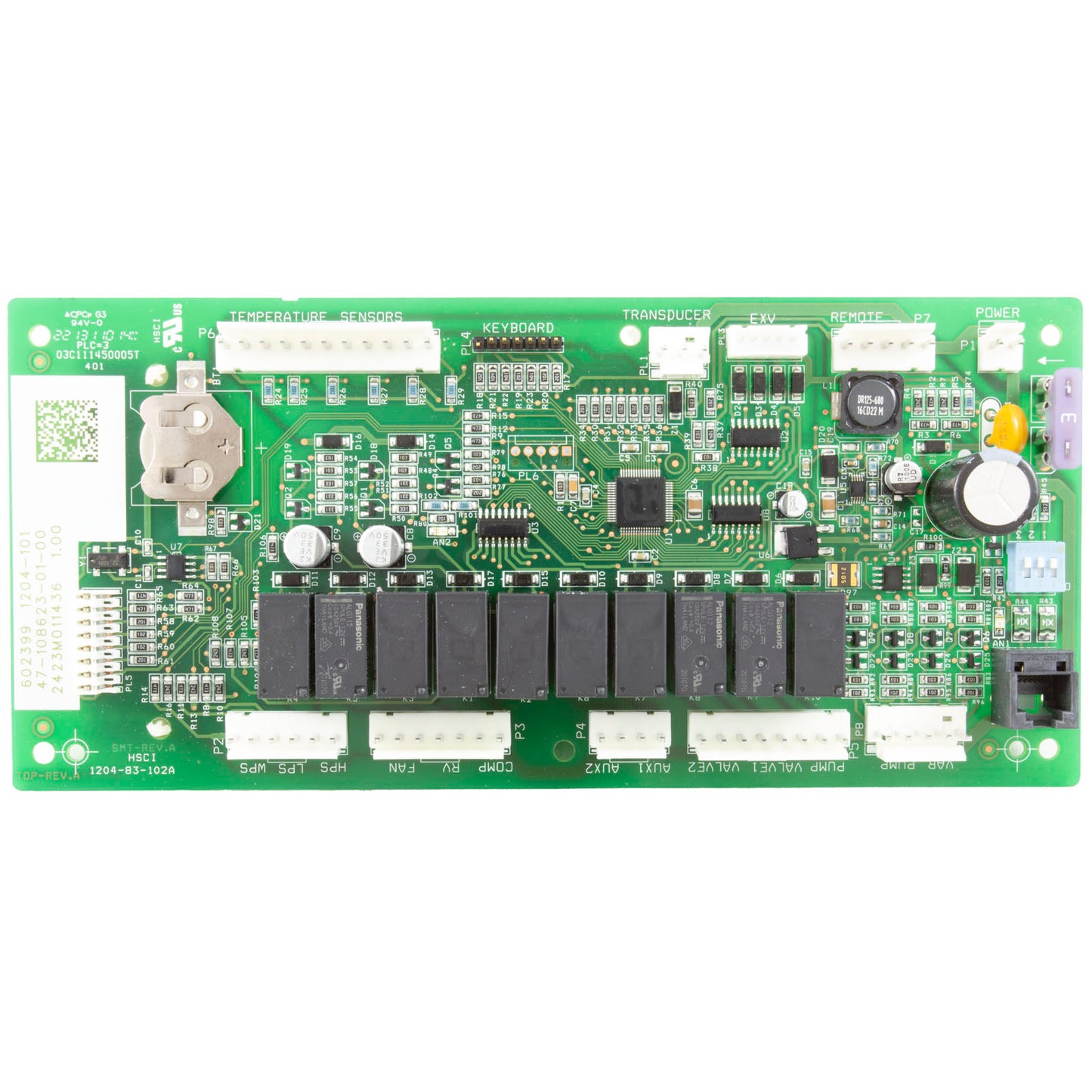 PCB, Raypak 5450/6450/8450, numérique