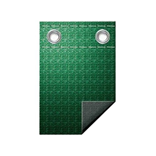 GLI Estate Series 16' x 36' Solid Winter Pool Cover, Green, 5' Overlap, 45-1636RE-EST-5-BX
