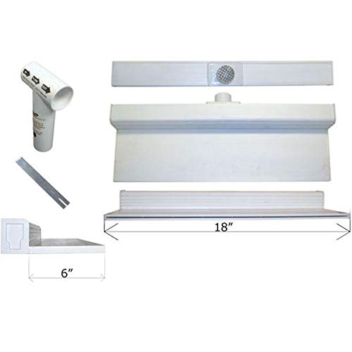 25577-180-000 Cascade de piscine CMP 18 po (lèvre de 6 po ; port arrière) ;