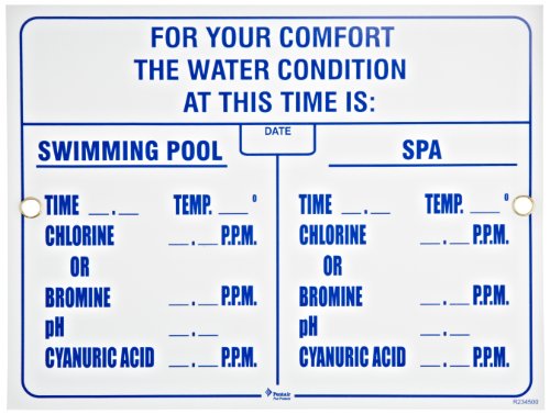 R234500 Pentair Water Condition(Va)Sign
