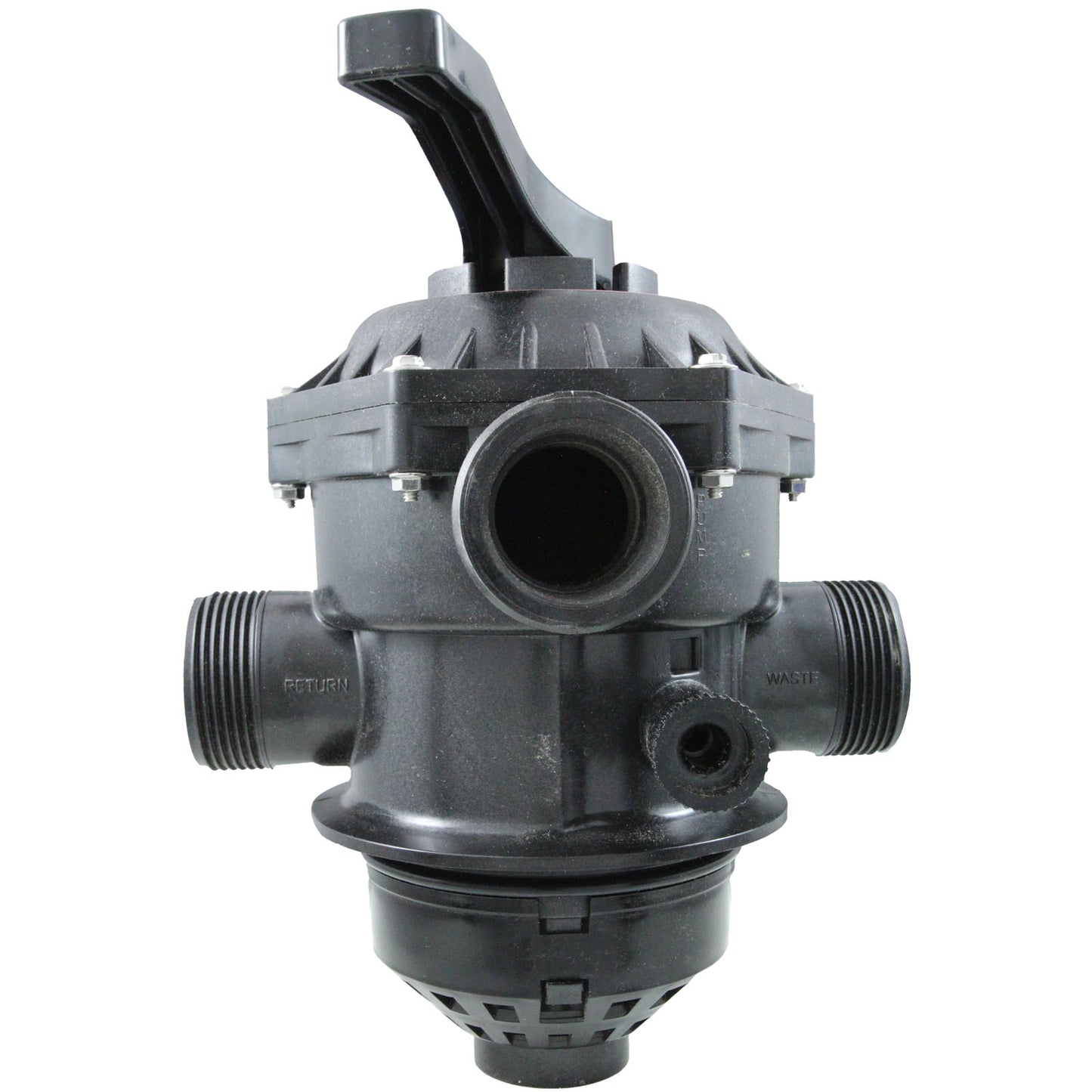 Multi-Port 1.5In Fpt Valve Black T/M Sand With Clamp