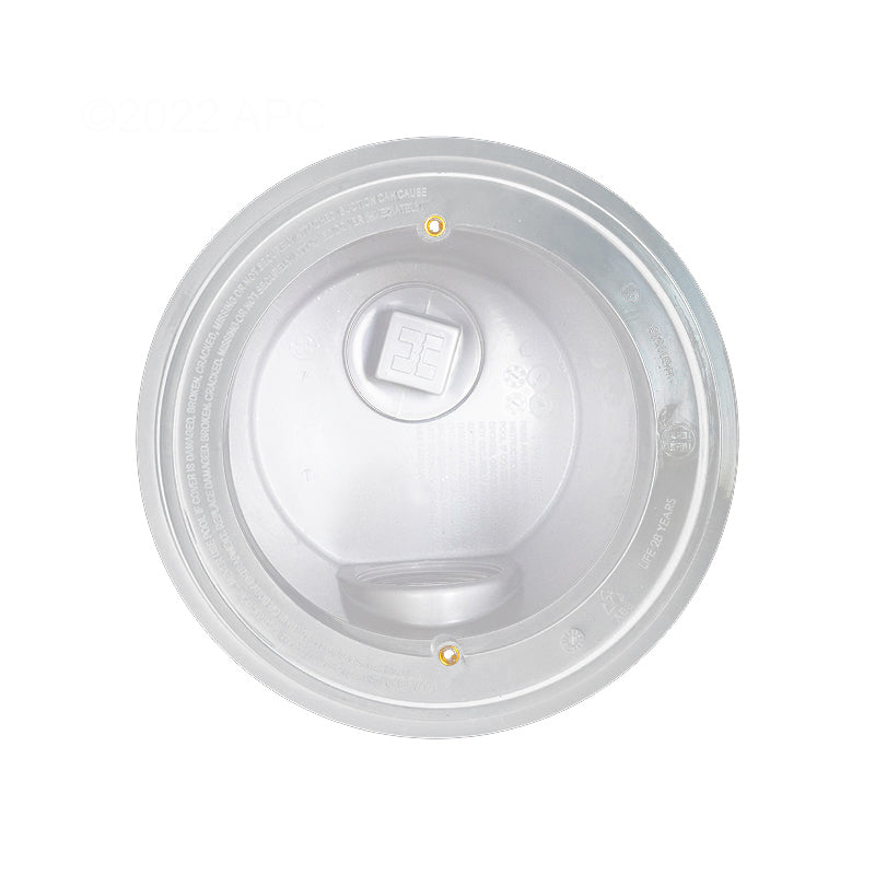 Hayward WG1154SPAK2 Salida de succión doble redonda de 8" con collarín ajustable, paquete de 2