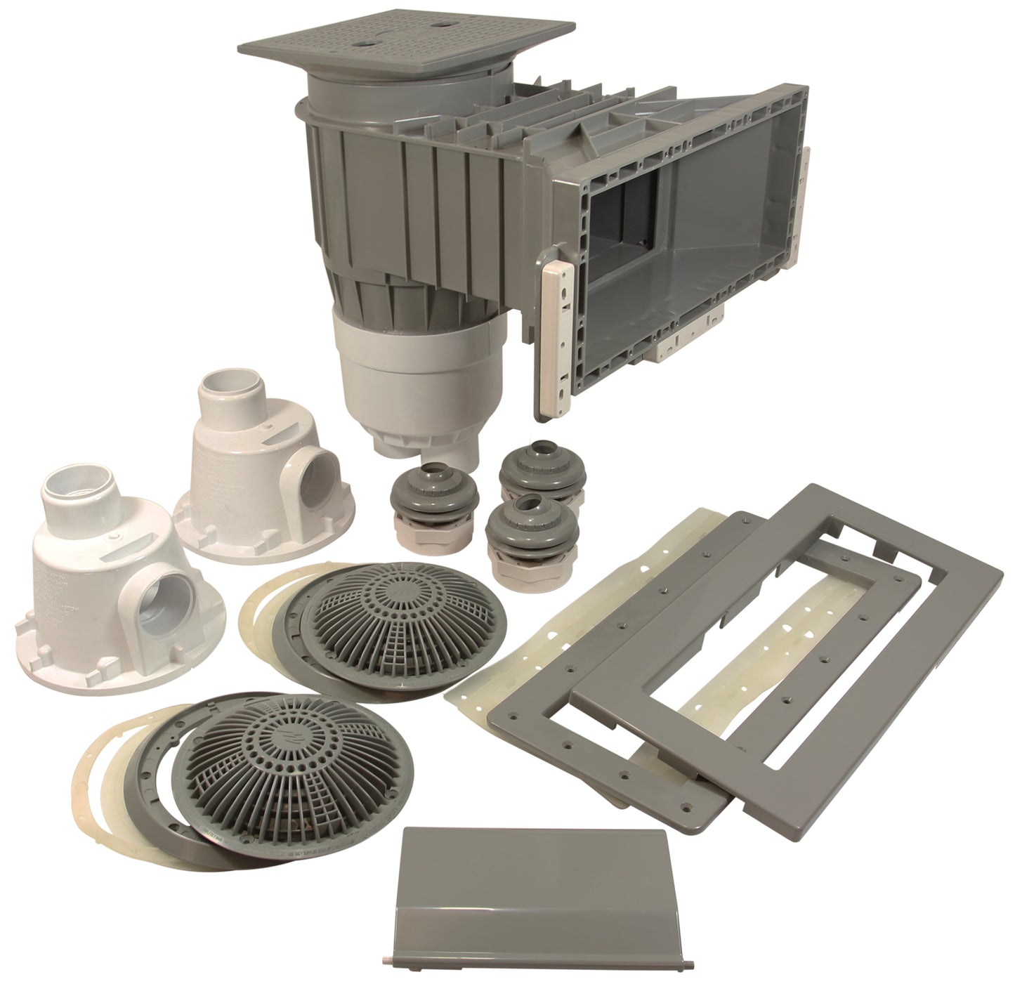 Skimmer Cmplt, WW Renegade VL Builder's Pack, WM, ST, 2,5", gris