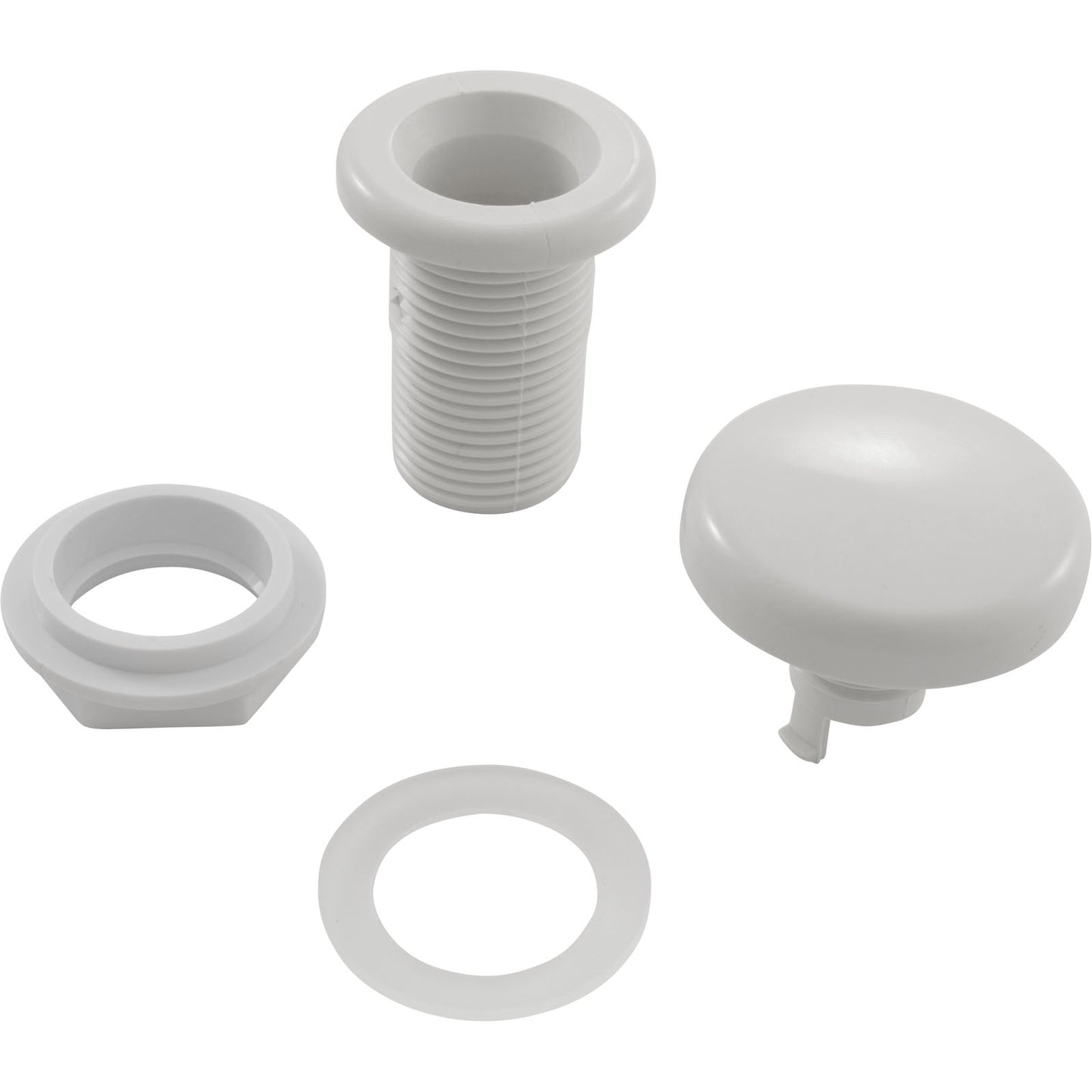 Air Control, BWG, 1/2" Top Draw, Snap Cap, Smooth, White