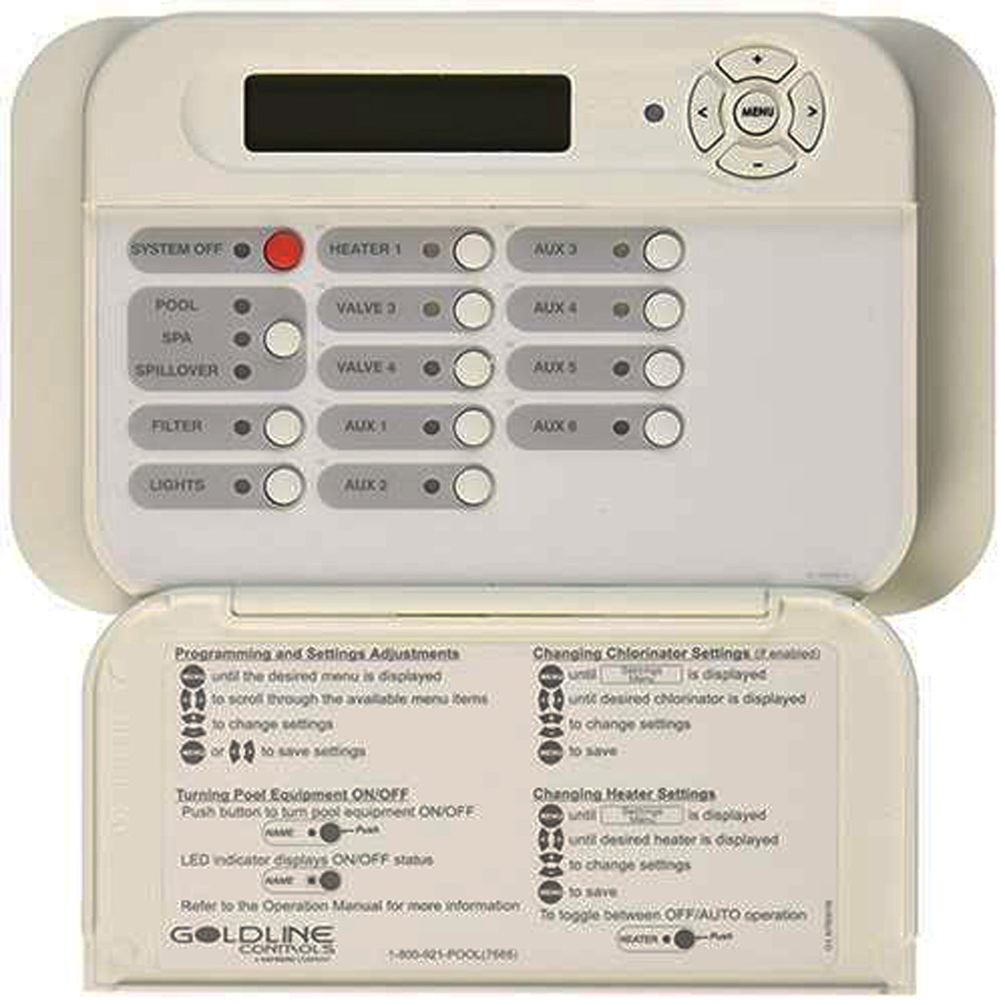 Télécommande filaire, montage mural PS-8 uniquement, blanc, 06