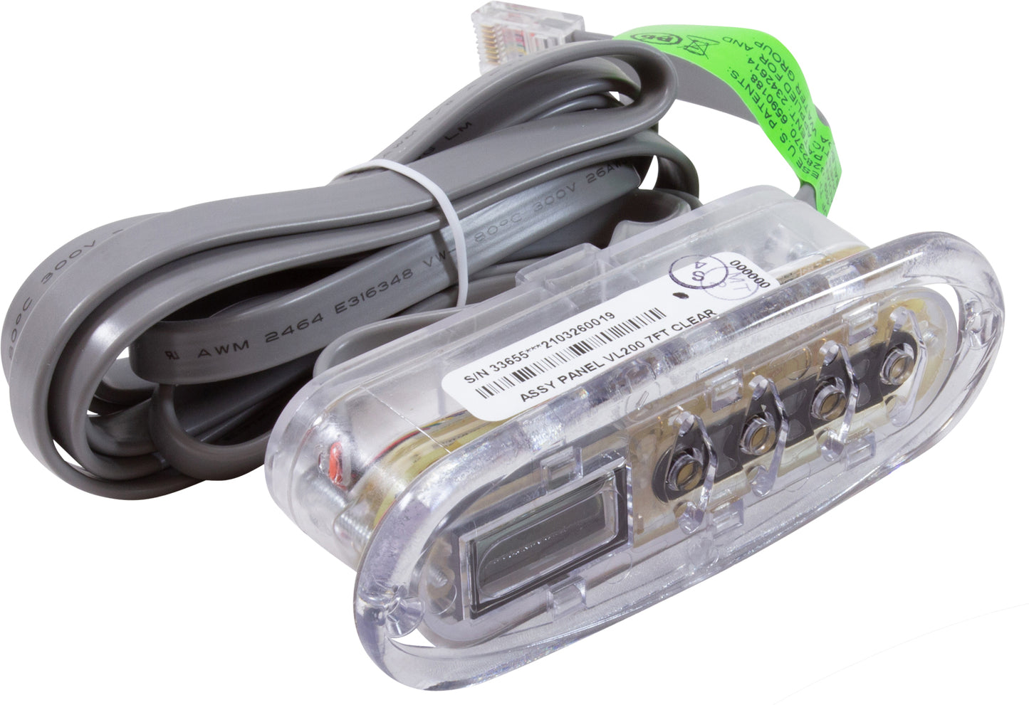 Topside Only, BWG Genuine VL200, 4 boutons, sans superposition