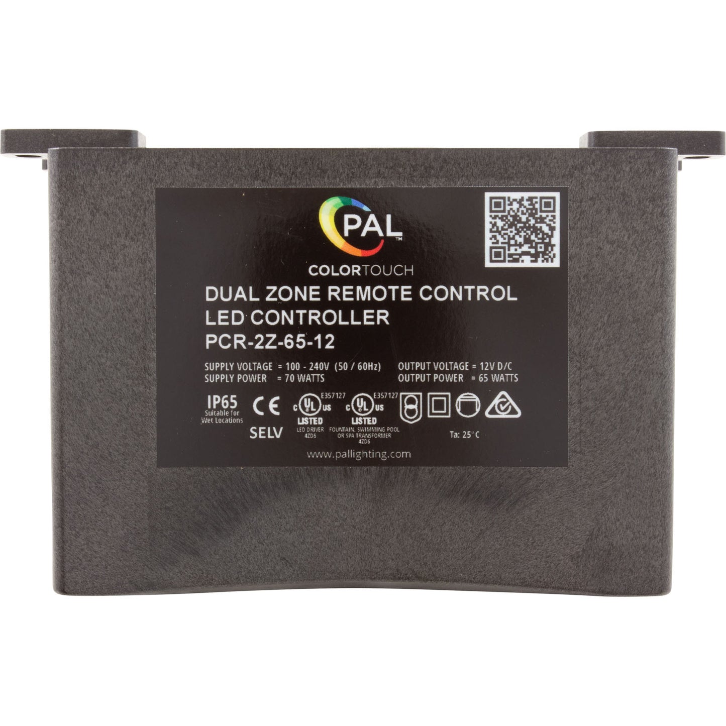PAL 60W Multi Color Dual Zone Remote Ctrl Transformer 12VDC