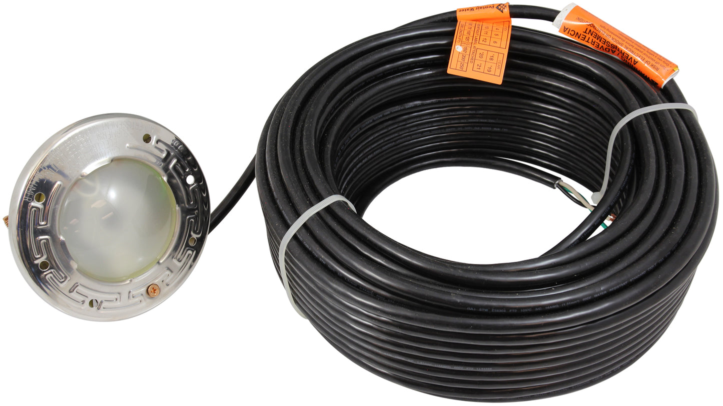 Spa Light, Pent IntelliBrite ARC,White LED,115v,150ft,100W Eq