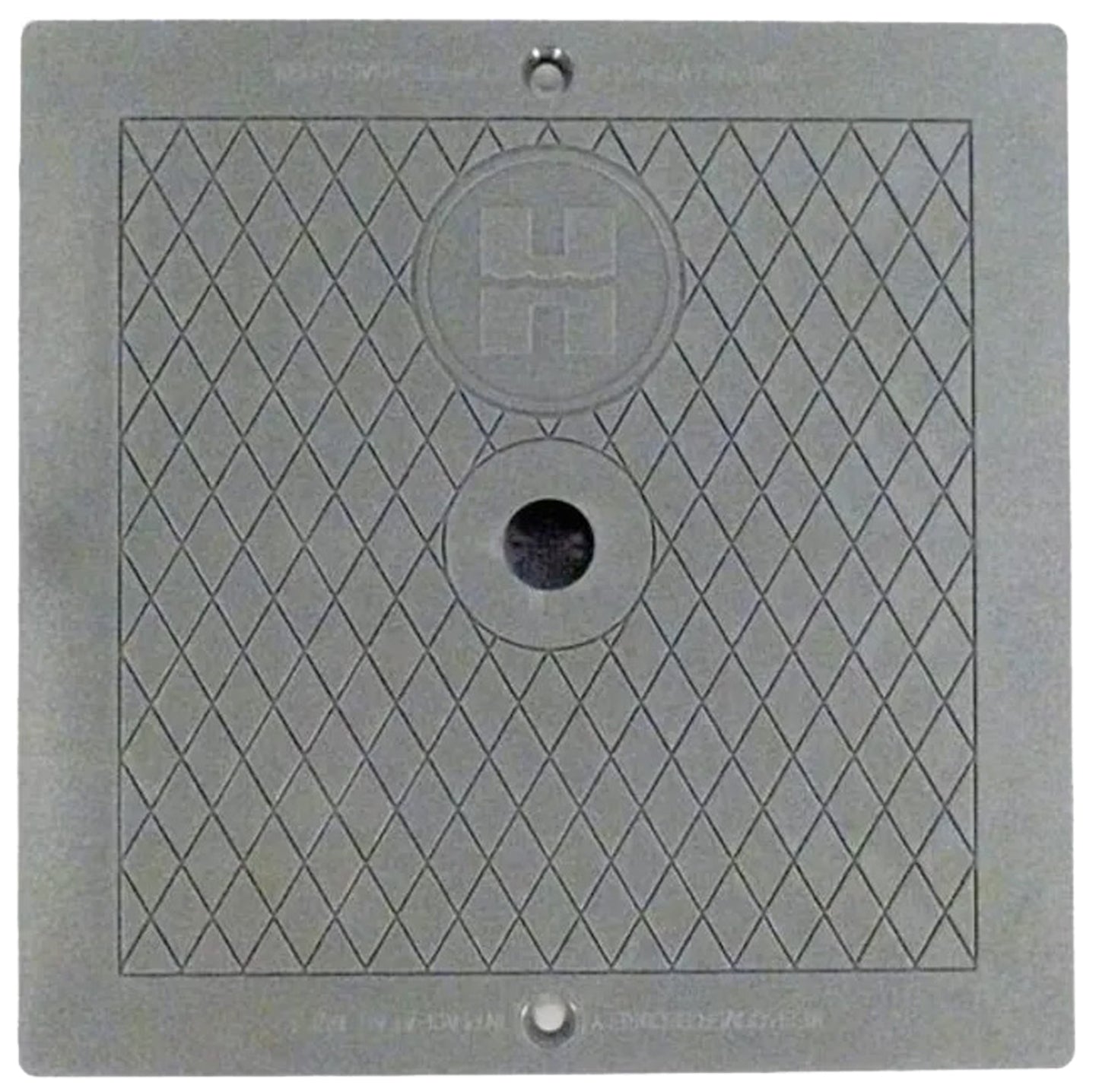 Couverture Carrée-Gris Foncé