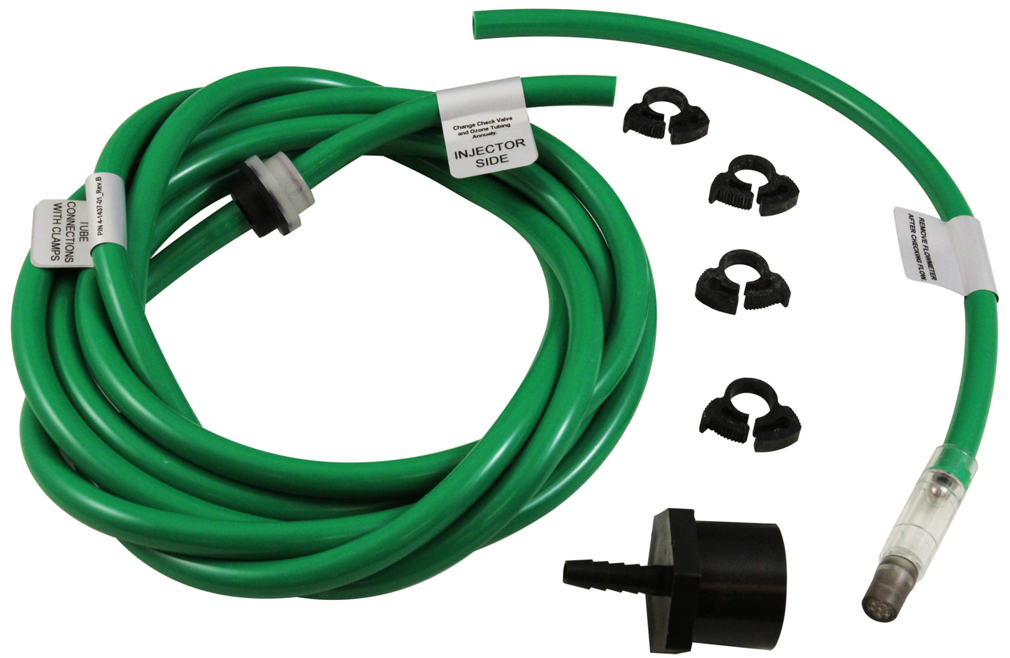 Kit de renovación, DEL Eclipse, con tubería, válvula de retención, medidor de flujo, conexión de inyección