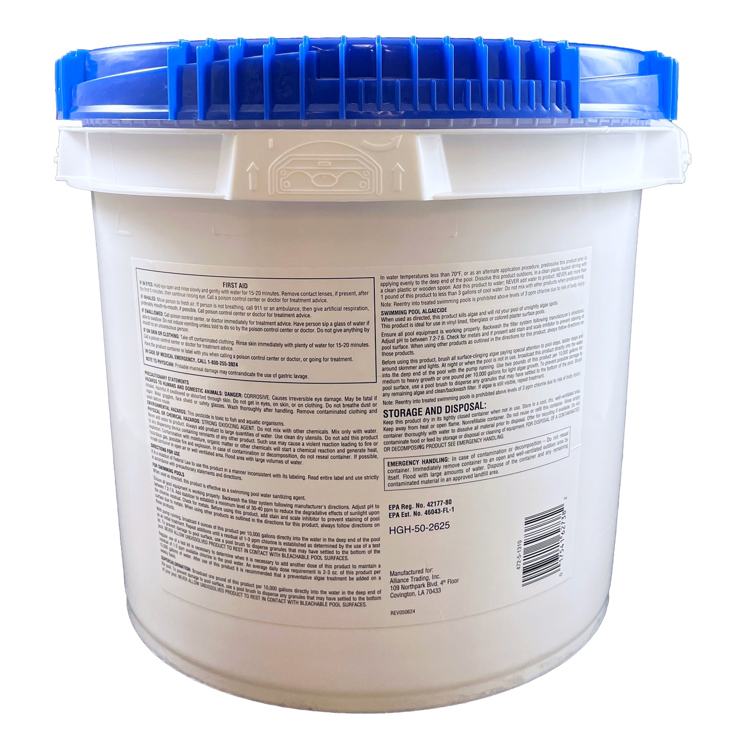 Pool Season 47251310 25 lb Chlorinating Concentrate Pail