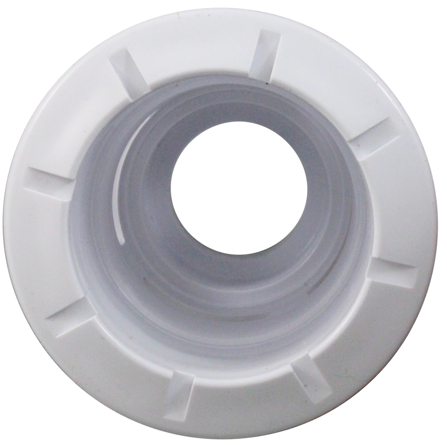 4In Gunite Jet Body Wall Fitting White