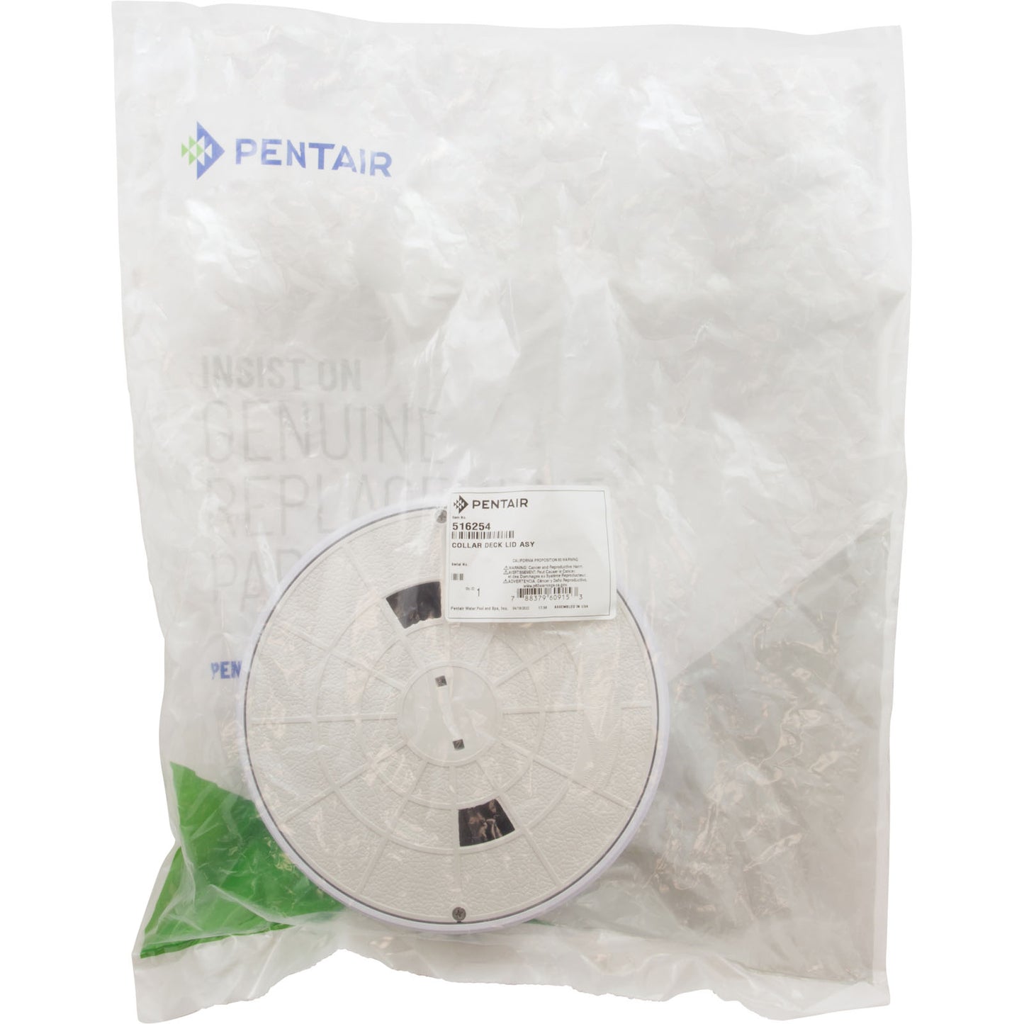 Collar Deck Lid Assembly