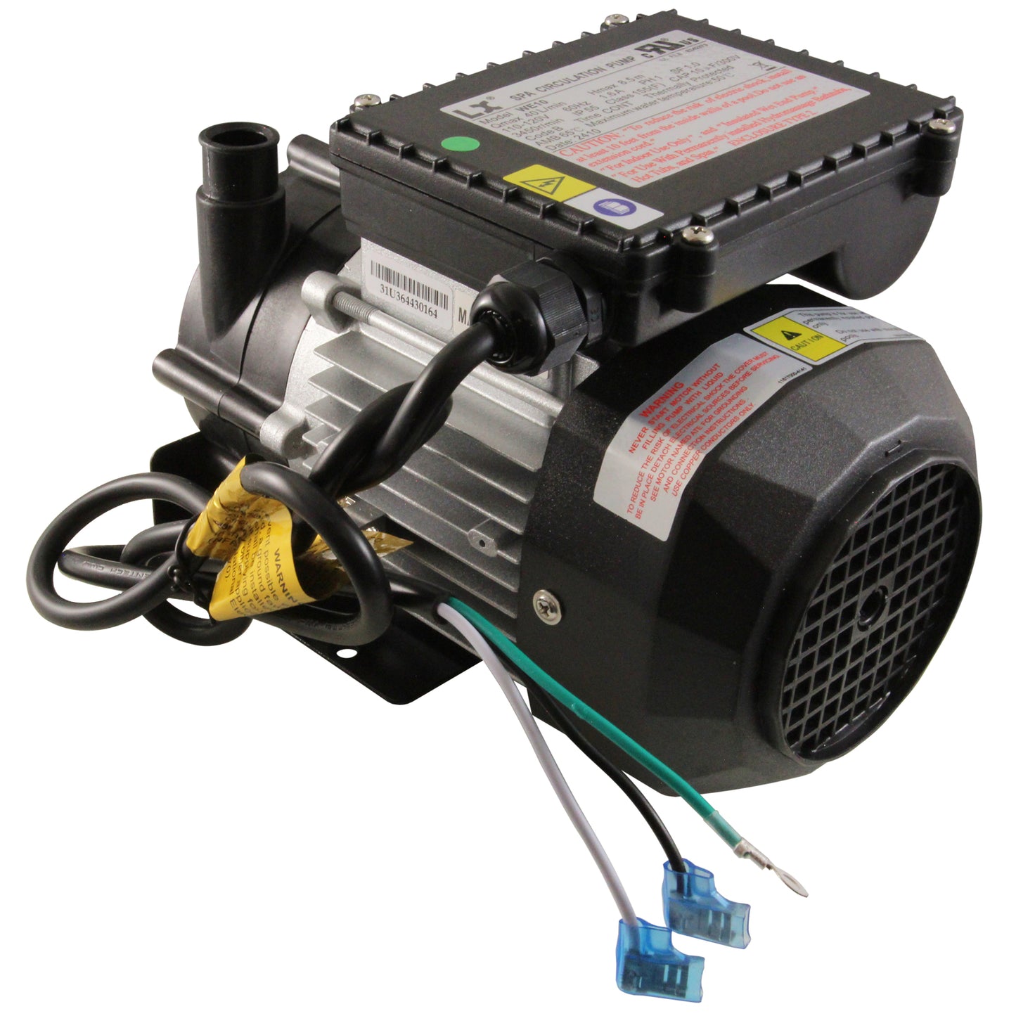 Pump, Circ, LX WE10, 115v, 3450rpm, 1.6A, 3/4"b