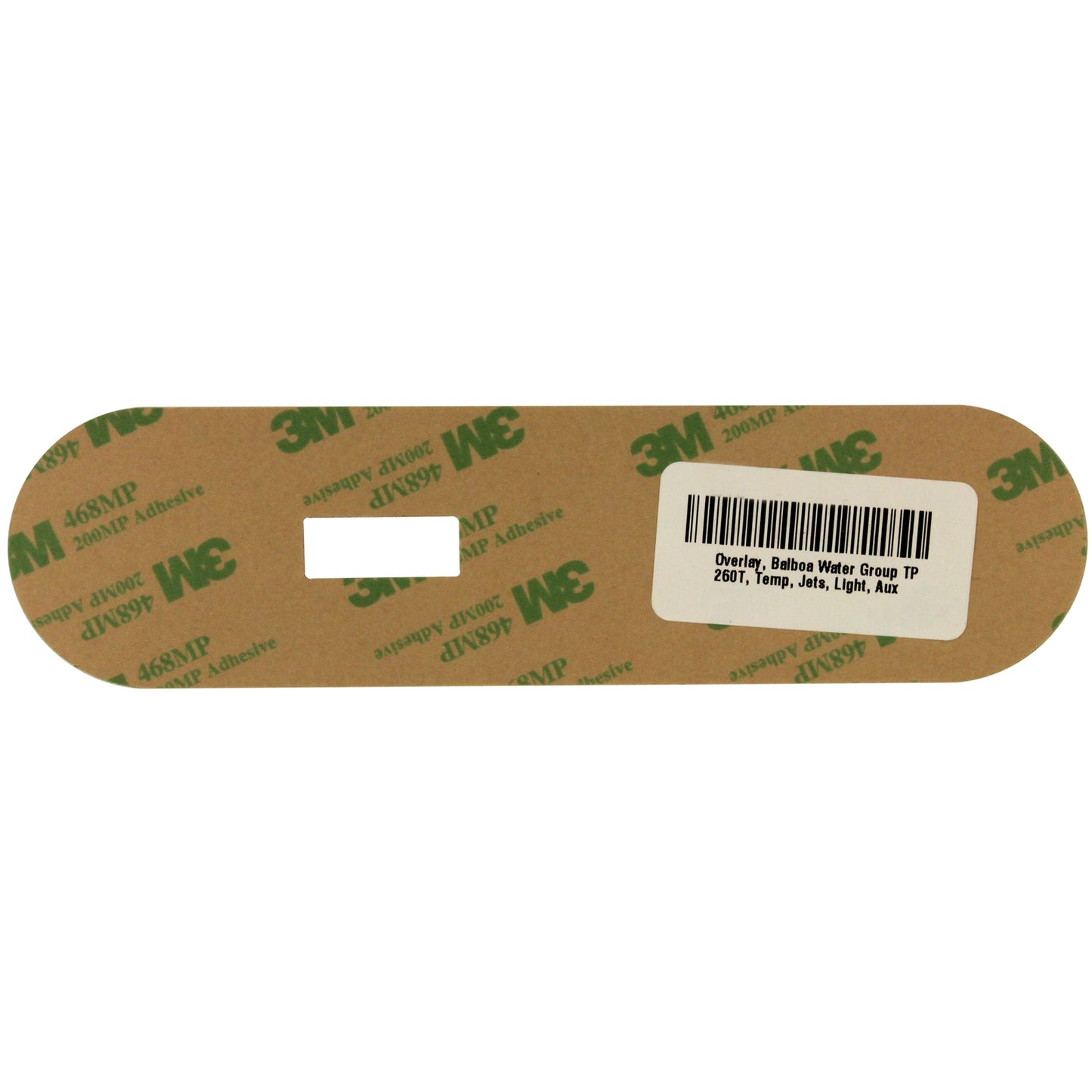 Overlay, Balboa Water Group TP260T, Temp, Jets, Light, Aux