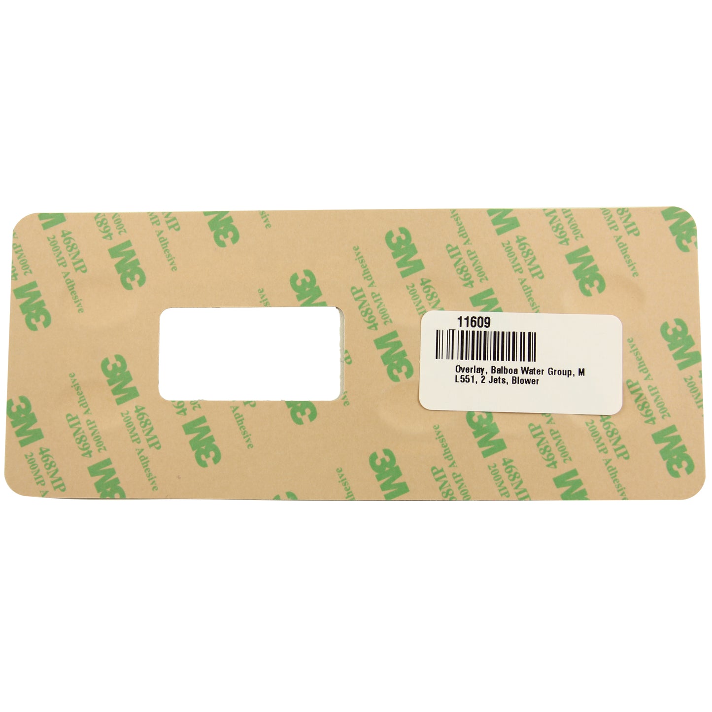 Overlay, Balboa Water Group, ML551, 2 Jets, Blower