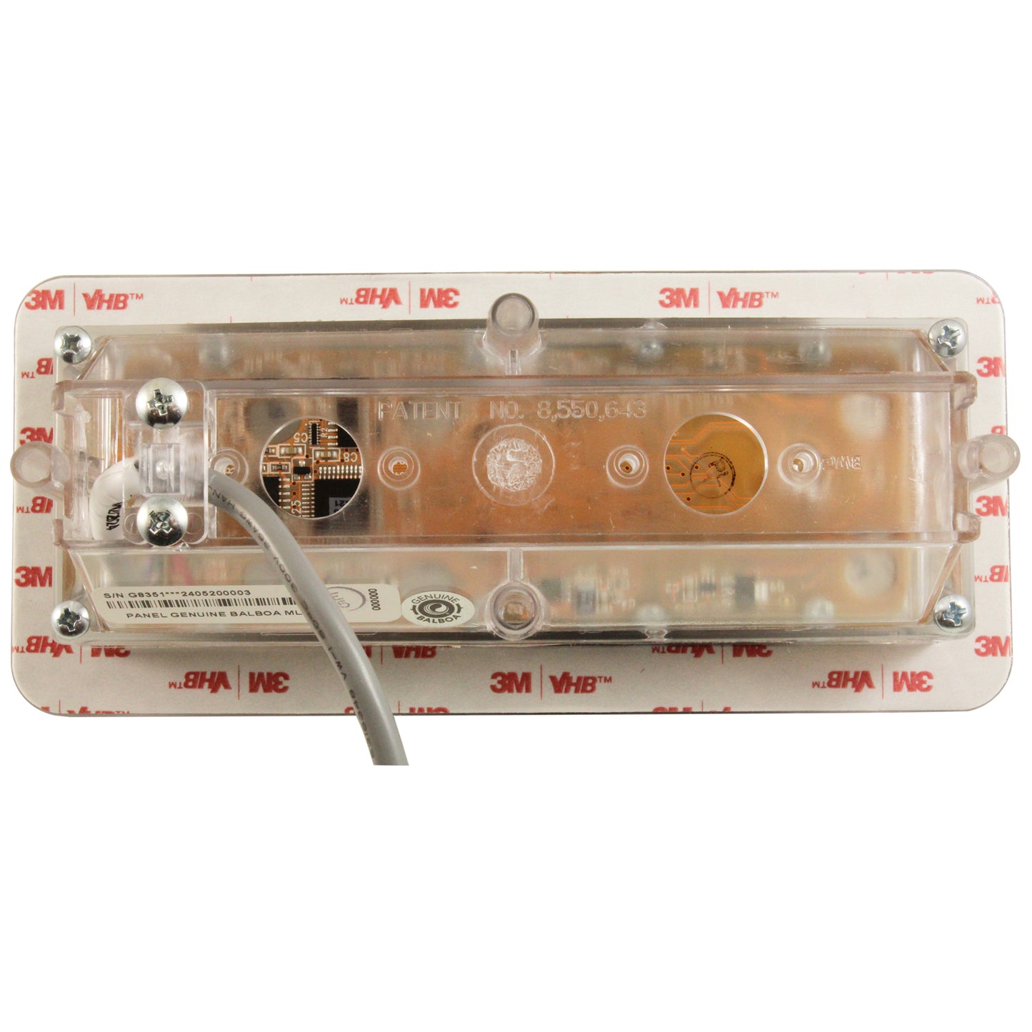 Topside, Balboa, véritable ML551, 8 boutons, sans superposition