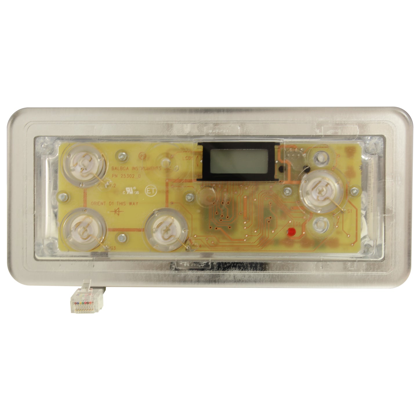 Topside, Balboa, Genuine VL402, 4 Button, w/o Overlay