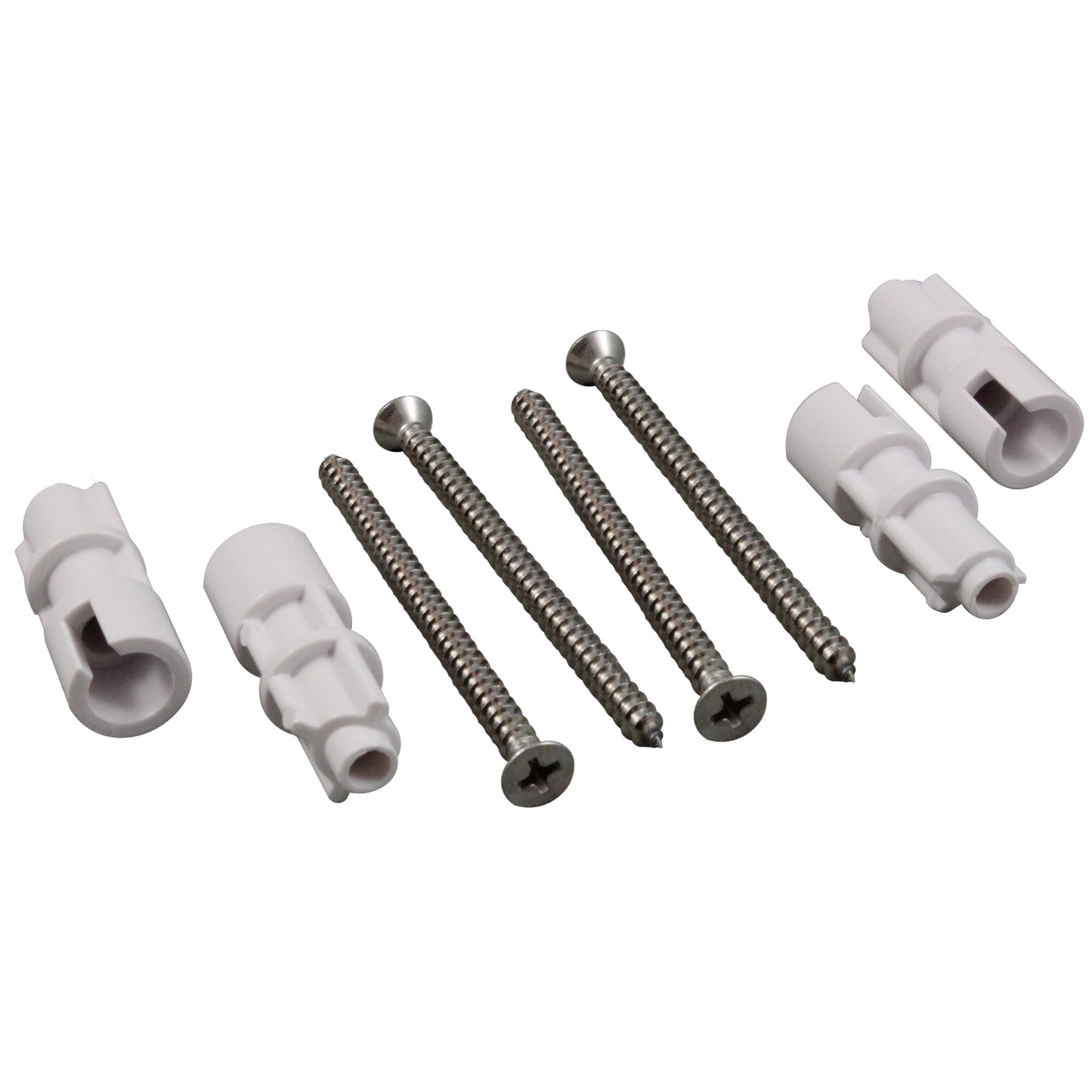 Extender Bushings, Qty 4, AquaStar, w/Screws, 8x2.5" Fl Hd Phl