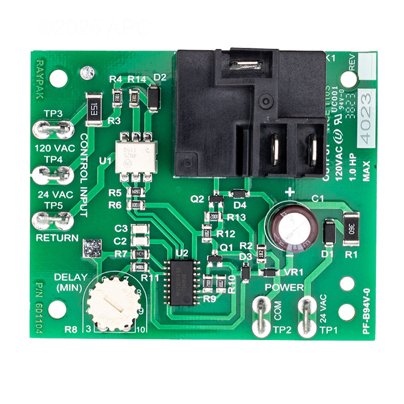 Pump Relay PC Board, 004675F