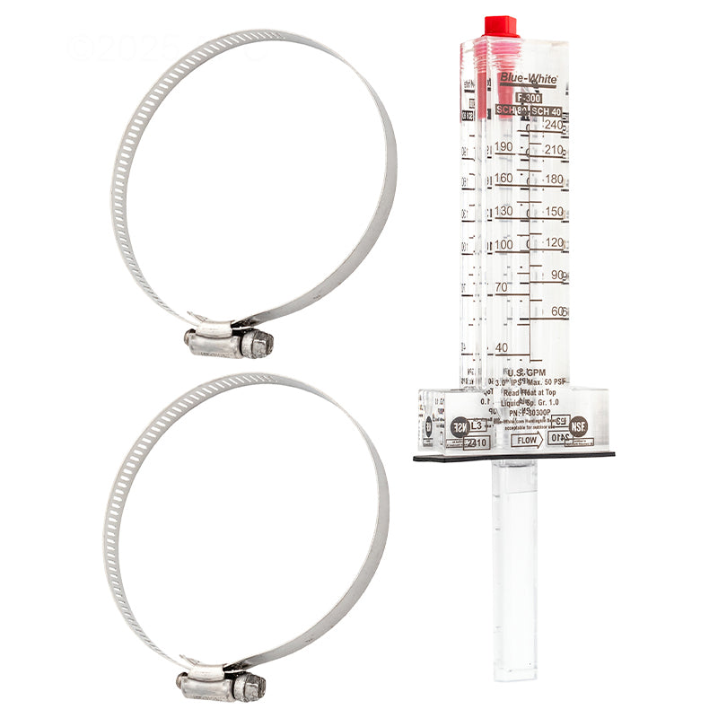 F300 Flowmeter, 3in Pipe, 45-240 GPM, F-30300P