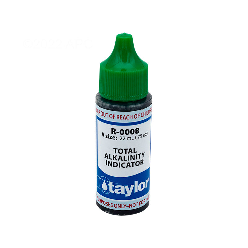 Taylor #8 Total Alkalinity Reagent, 3/4oz, R-0008-A