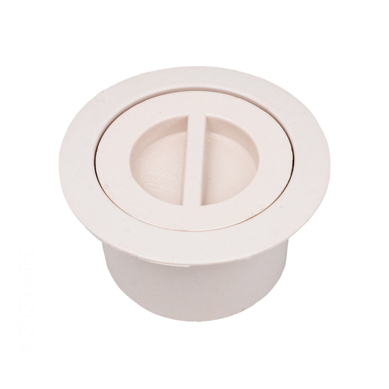Flange & Plug Assembly, White, Volleyball Pole, 540-6710