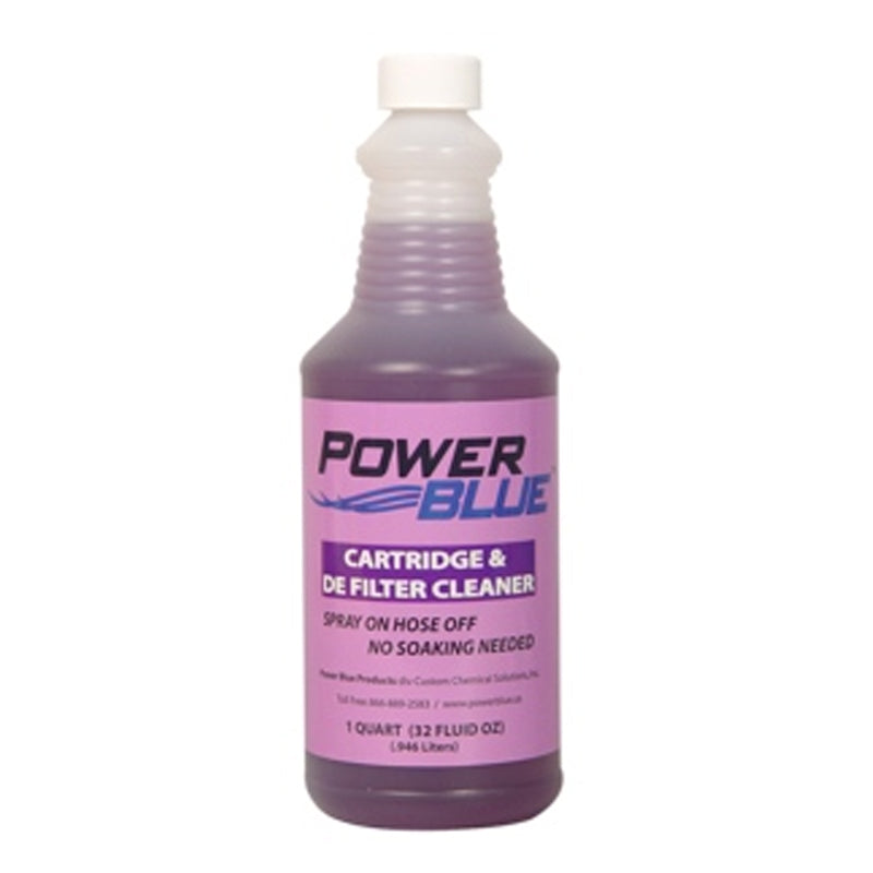 1 Gal Power Blue Spray Cartridge DE Filter Cleaner, JMPBCARTRIDGE128