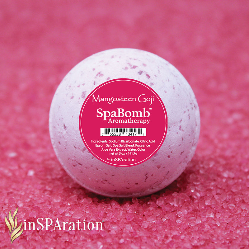 5 oz InSpa Spabomb, Mangosteen & Goji, 757-SB