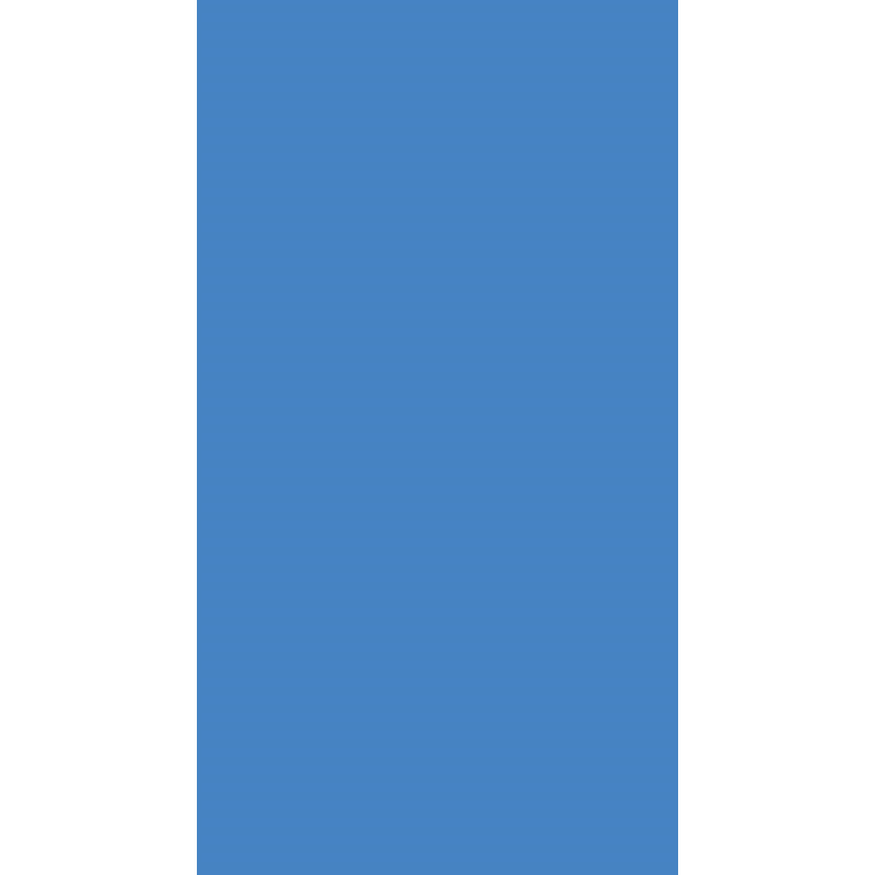 GLI Overlap ABG Liner, 21' RD, 48/52 Inch, All Blue, 05-0021RD-BLU-OL-4852