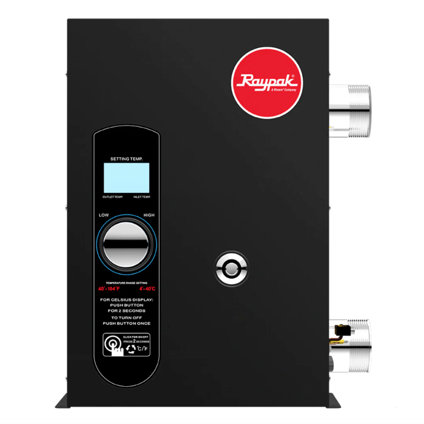 27KW 1 Phase 240/60 Volt Pool/Spa Heater, 100-10000666