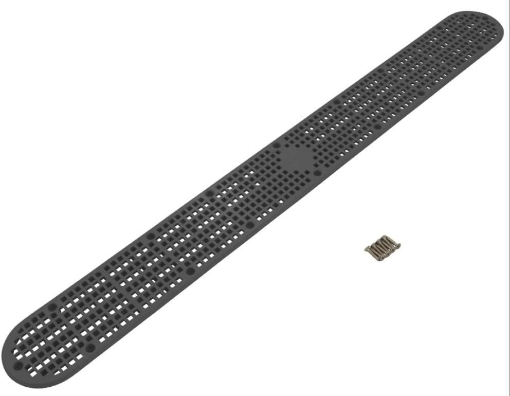 32in Channel Drain Cover, Screws, Dark Gray, 25506-327-800