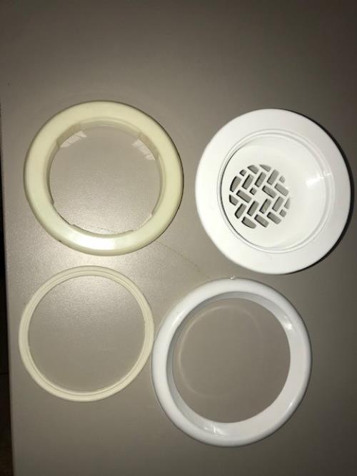 Coleman Spas 110899 Filter Bulkhead Wall Fitting Assembly with Compression Ring
