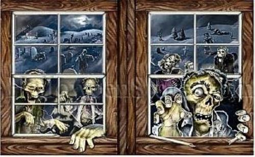 Zombie Attack Insta-View Halloween Decoration